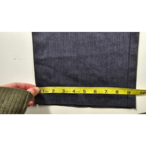 NWT 36x29 easy fit flat front khaki Chinos blue navy no iron dress work pants - Picture 6 of 7